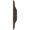 Ekena Millwork Alexa Ceiling Medallion (Fits Canopies up to 3"), Hand-Painted Bronze Blue Patina, 15"OD x 1 3/4"P CM14AXBBS - alternate 5